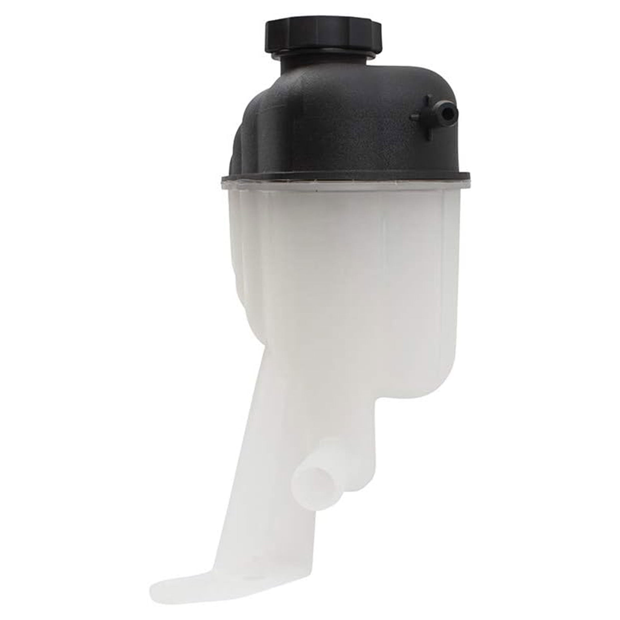 Brock Plastic Truck Coolant Recovery Reservoir Tank with Cap, Black (Open Box) - VMInnovations