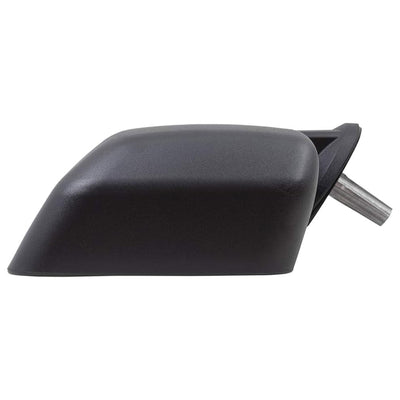 Brock Manual Left Side Replacement Mirror 07-17 Jeep Wrangler, Black (Open Box)