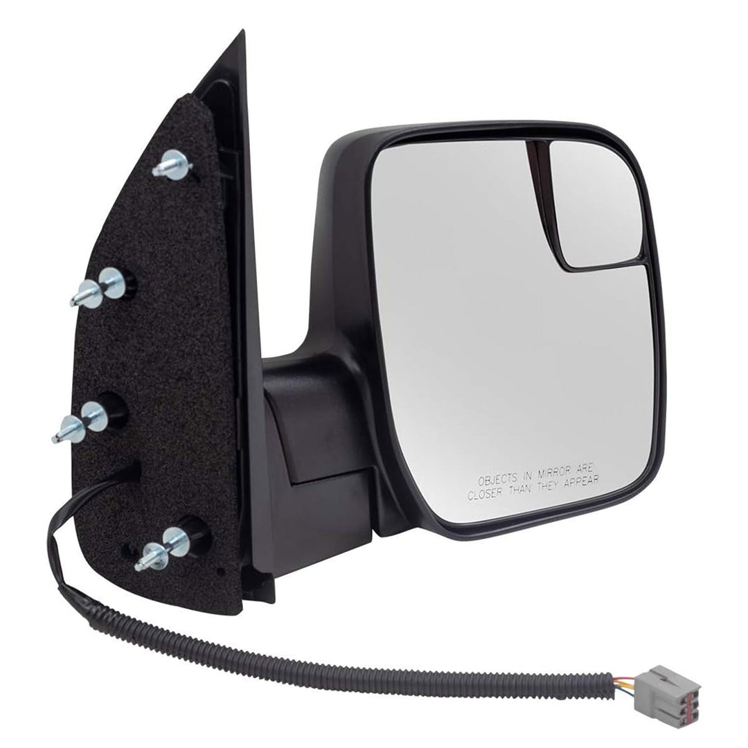 Brock Passenger Side Sail Type Power Mirror, Ford E Series 10-14, Blk (Open Box) - VMInnovations