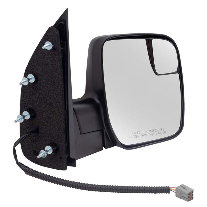 Brock Passenger Side Sail Type Power Mirror, Ford E Series 10-14, Blk (Open Box) - VMInnovations