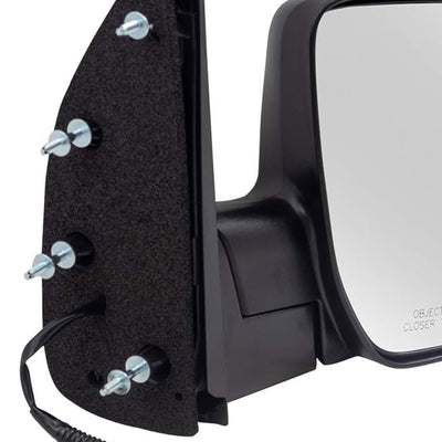 Brock Passenger Side Sail Type Power Mirror, Ford E Series 10-14, Blk (Open Box)