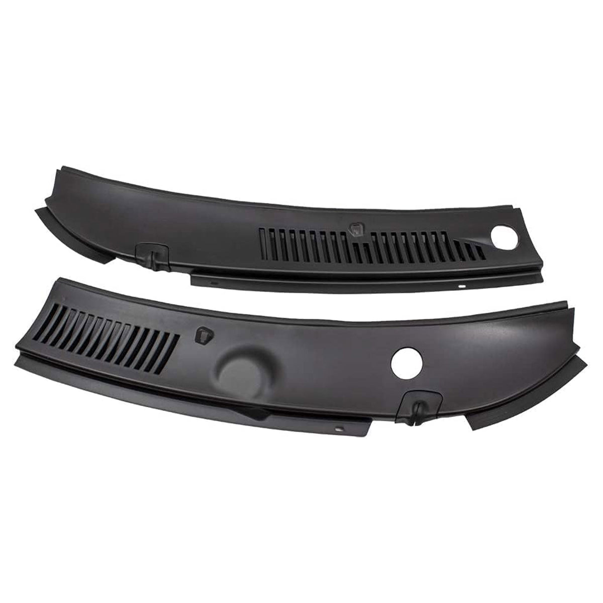 Brock 2pc Grille Assembly Replacement for 99-04 Ford Mustang, Black (Open Box) - VMInnovations