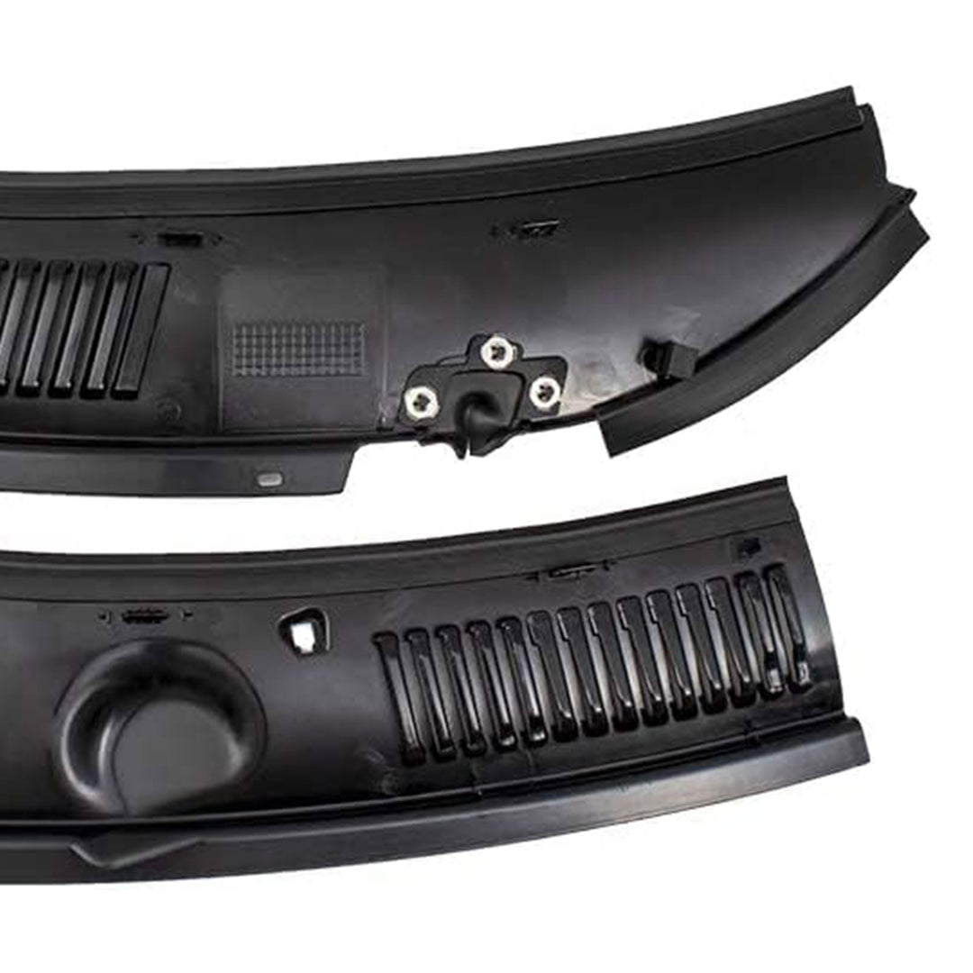 Brock 2pc Grille Assembly Replacement for 99-04 Ford Mustang, Black (Open Box)