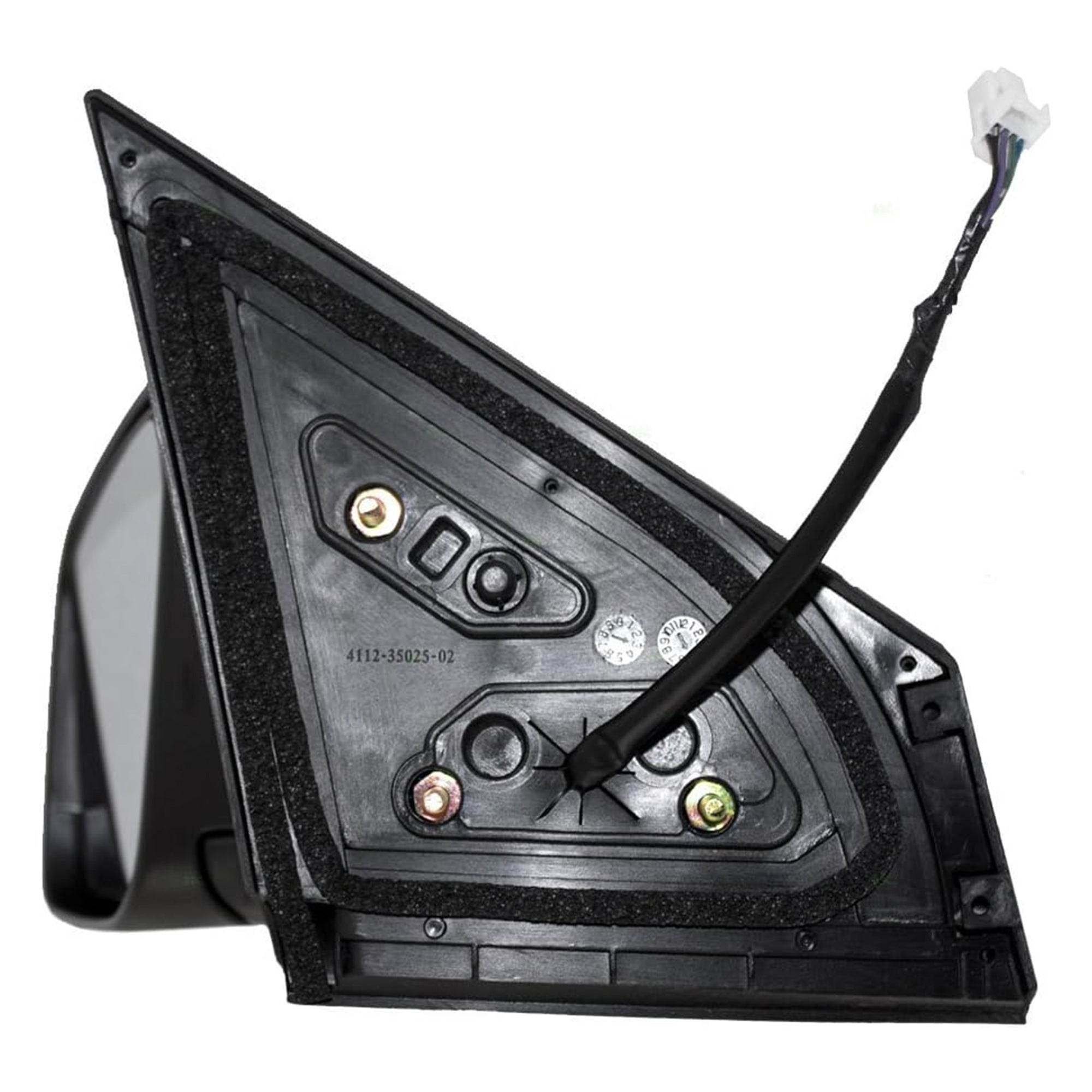 Brock Driver's Side View Power Mirror for Nissan Rogue 2008-2013,Black(Open Box)