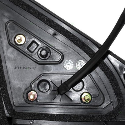 Brock Driver's Side View Power Mirror for Nissan Rogue 2008-2013,Black(Open Box)