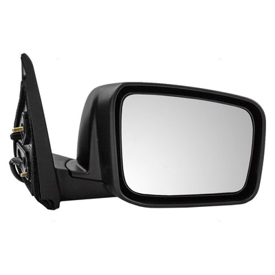 Brock Passenger's Side View Power Mirror for Nissan Rogue 2008 to 2013, Black
