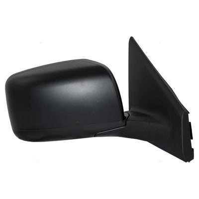 Brock Passenger's Side View Power Mirror for Nissan Rogue 2008 to 2013, Black