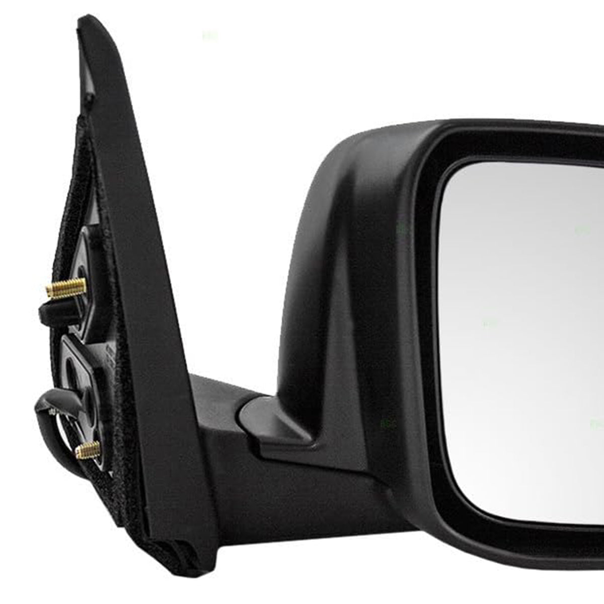 Brock Passenger's Side View Power Mirror for Nissan Rogue 2008 to 2013, Black