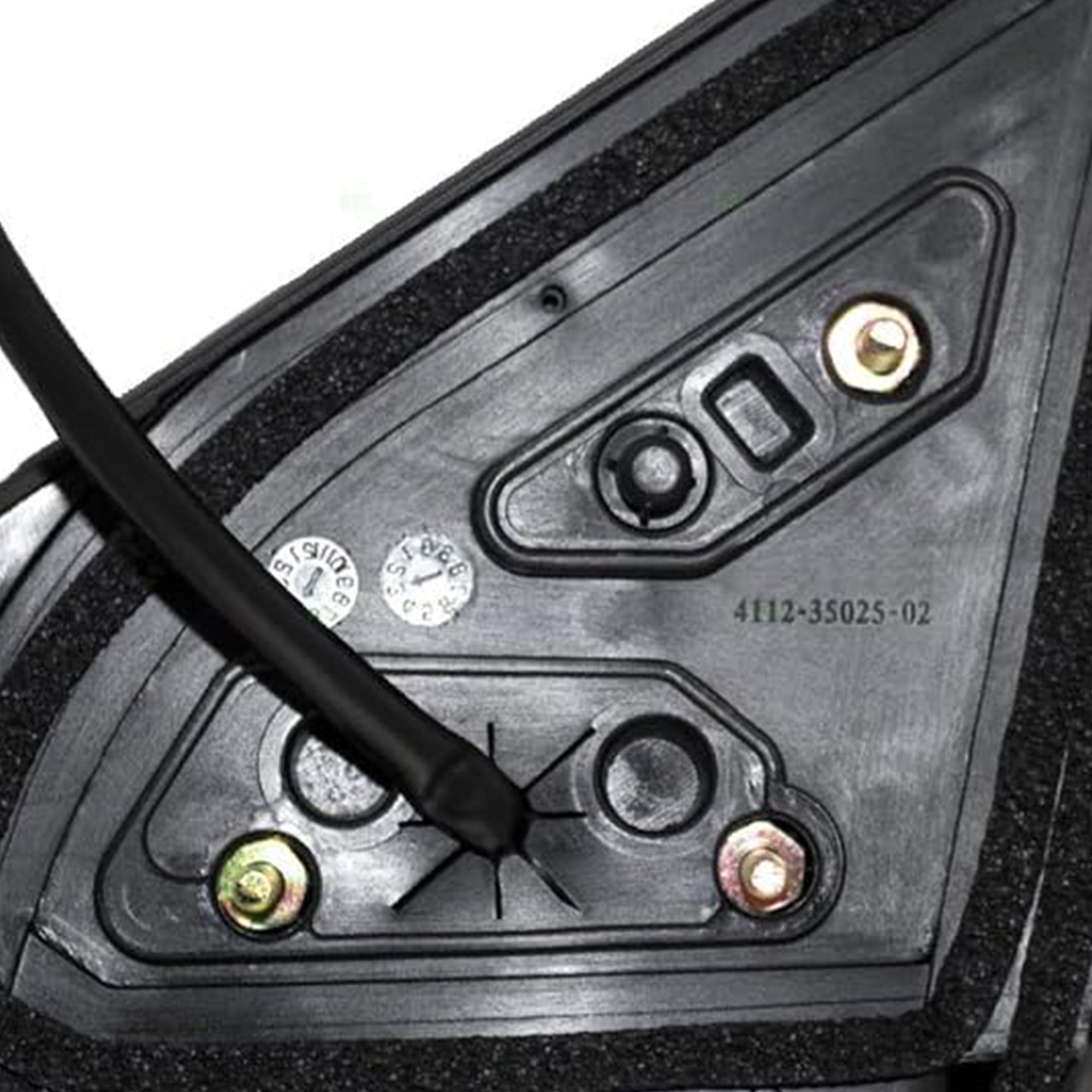 Brock Passenger's Side View Power Mirror for Nissan Rogue 2008-2013, Blk (Used) - VMInnovations