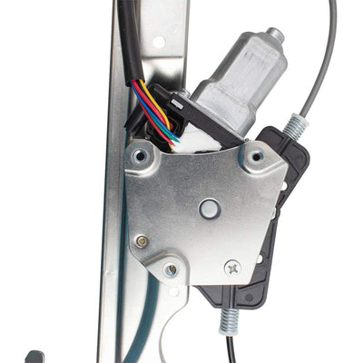 Brock Replacement Passengers Front Power Window Lift Regulator with Motor, Left