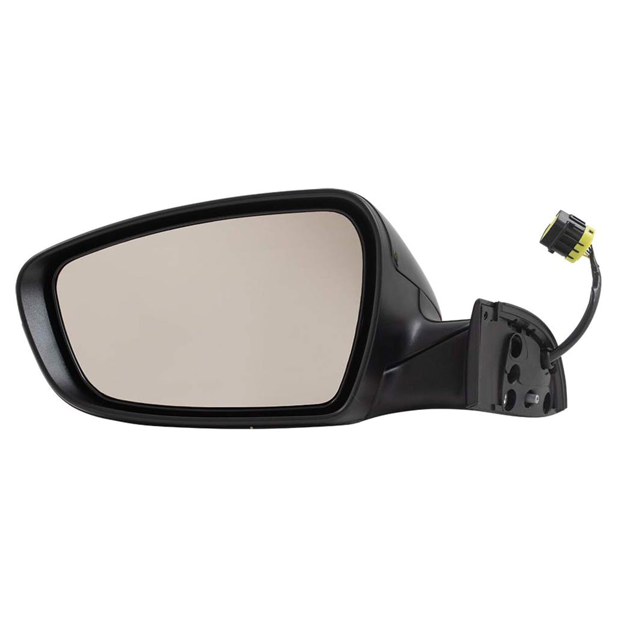 Brock Driver Seat Side View Mirror for 2017 to 2018 Kia Forte and Forte 5, Black - VMInnovations