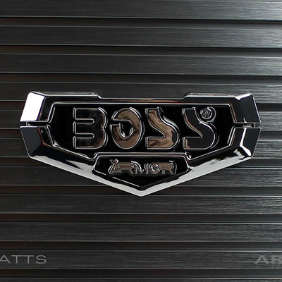 Boss Audio 1500 Watt Power Car Amplifier with Remote and Installation Wiring Kit