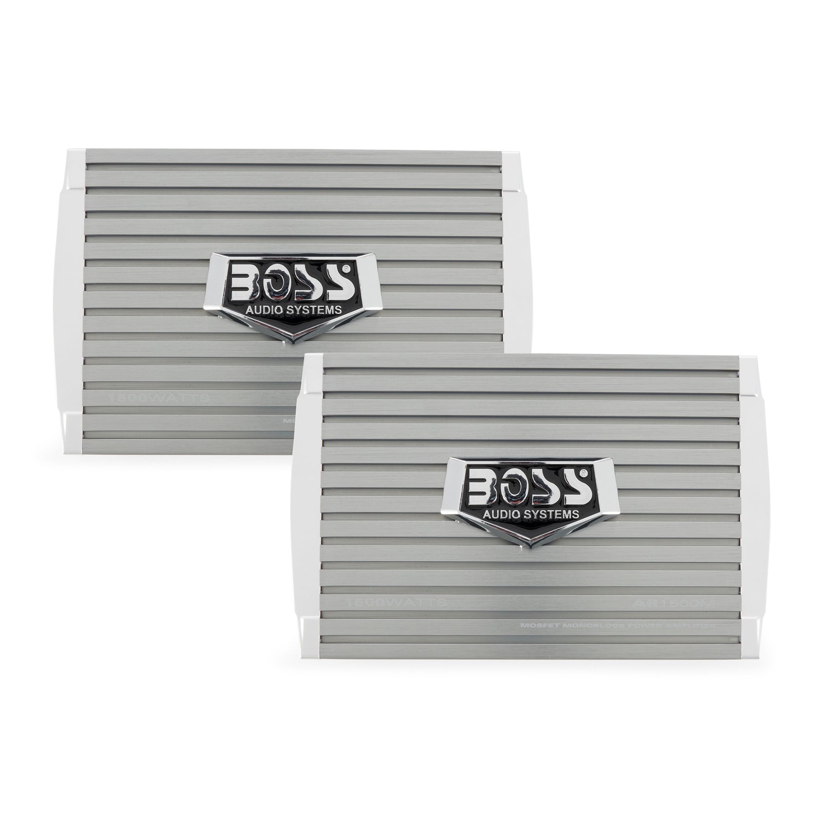 Boss Audio AR1500M 1500W Mono A/B MOSFET Power Car Amplifier + Remote (2 Pack) - VMInnovations