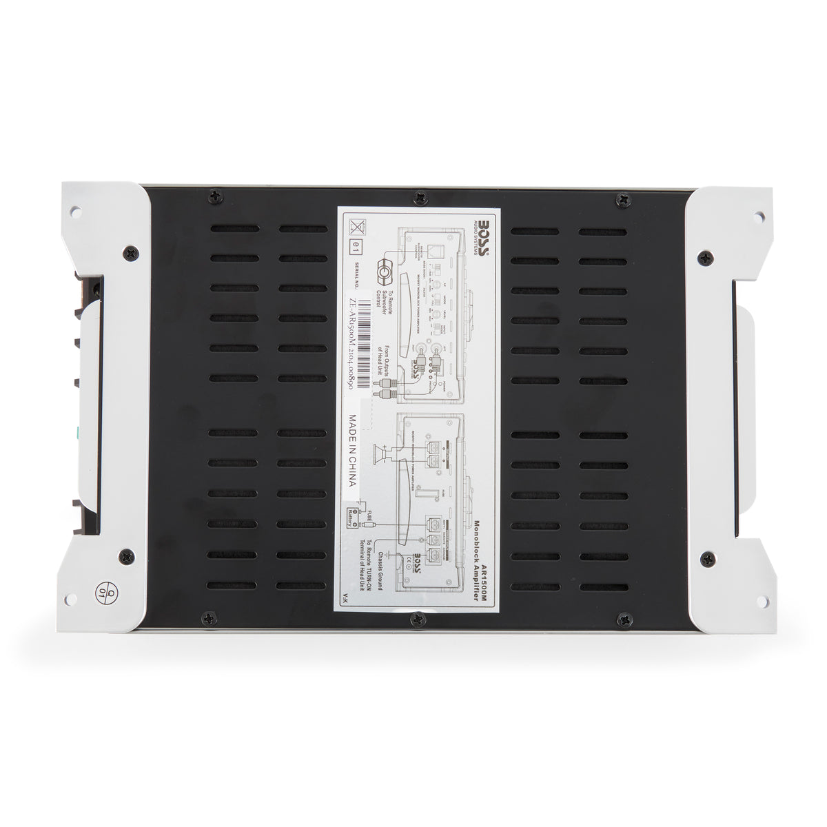 Boss Audio 1500 Watt Mono A/B MOSFET Power Car Amplifier + Remote (Open Box)