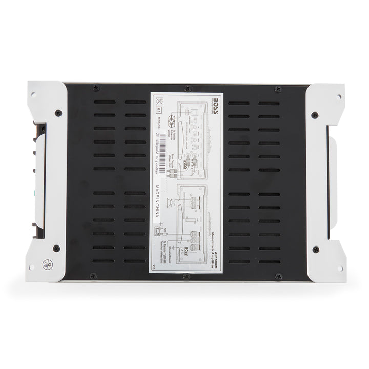 Boss Audio 1500 Watt Mono A/B MOSFET Power Car Amp + Remote | AR1500M (4 Pack)