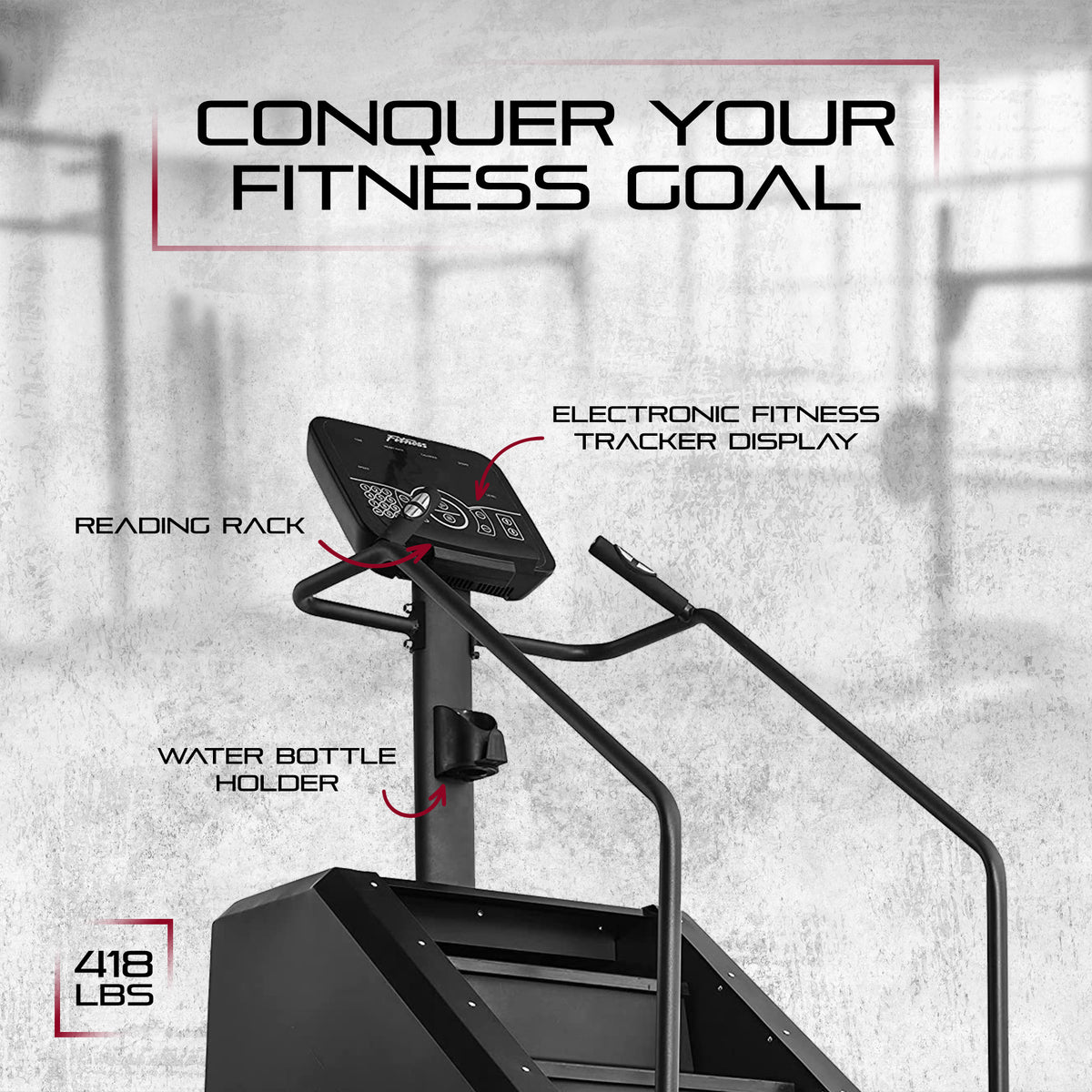 Signature Fitness Continuous Climber for Cardio & Lower Body Workouts (Open Box)