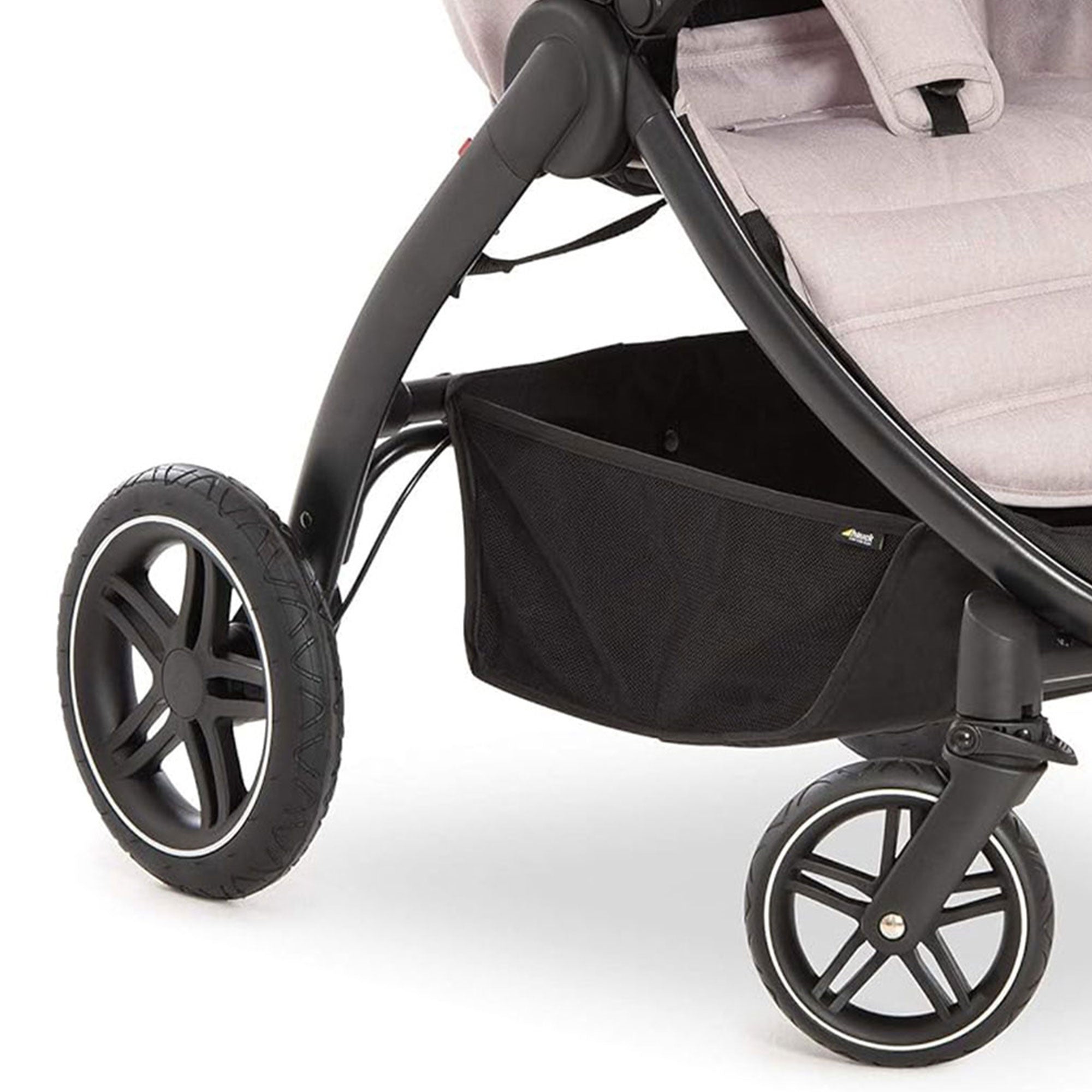 hauck Uptown Deluxe Folding Stroller w/Cup Holder and Canopy,Beige (Open Box) - VMInnovations