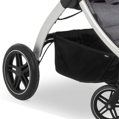 hauck Uptown Deluxe Folding Stroller with Cup Holder & Canopy,Melange Grey(Used) - VMInnovations