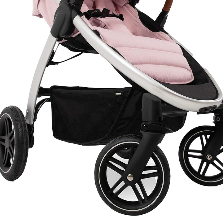 hauck Uptown Deluxe Folding Stroller w/Cup Holder & Canopy, Melange Rose (Used)