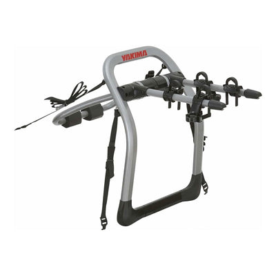 Yakima HalfBack 2 Bike Trunk Bike Strap Rack w/ZipStrips, Gray/Black (Open Box) - VMInnovations