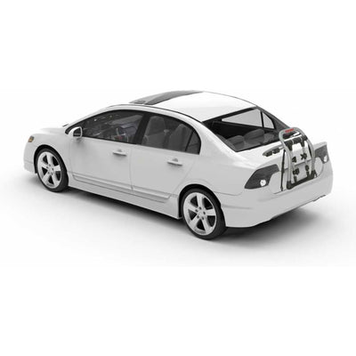 Yakima 2 Bike Capacity Trunk Bike Strap Rack w/ZipStrips, Gray/Black (For Parts) - VMInnovations