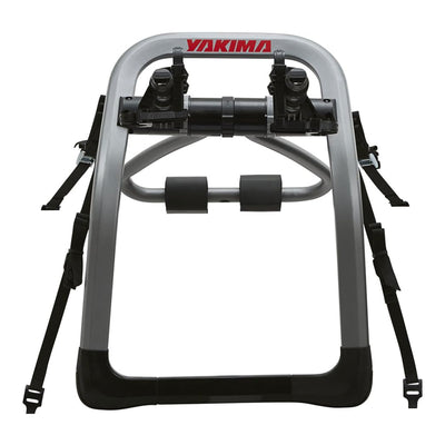 Yakima HalfBack 2 Bike Trunk Bike Strap Rack w/ZipStrips, Gray/Black (Open Box) - VMInnovations