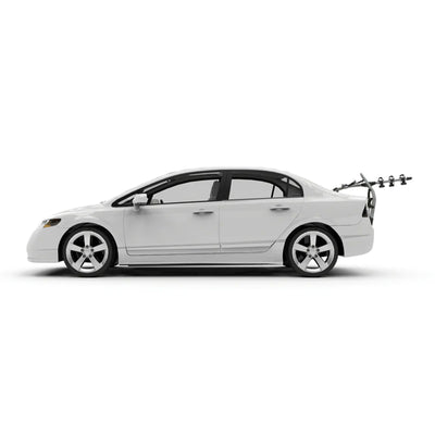 Yakima HalfBack 3 Bike Trunk Bike Strap Rack with ZipStrips, Gray/Black (Used) - VMInnovations