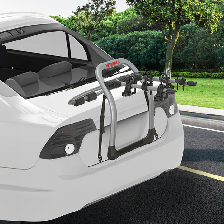 Yakima HalfBack 3 Bike Capacity Bike Rack with ZipStrips, Gray/Black (For Parts) - VMInnovations