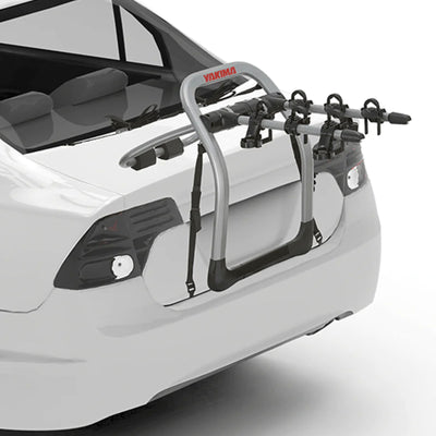 Yakima HalfBack 3 Bike Trunk Bike Strap Rack with ZipStrips, Gray/Black (Used) - VMInnovations