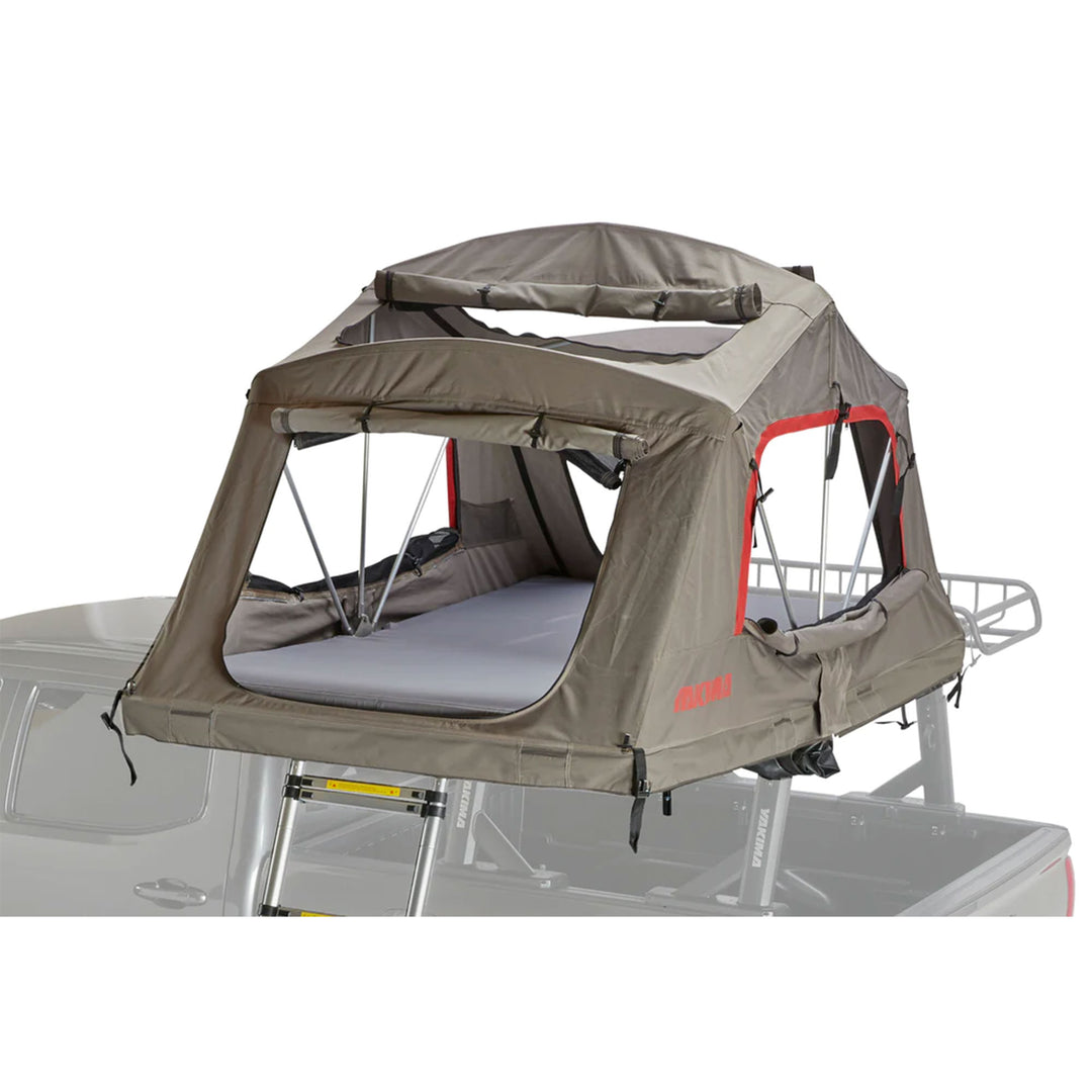 Yakima SkyRise HD Medium Heavy Duty 4 Season Rooftop Tent for 2 People, Tan - VMInnovations