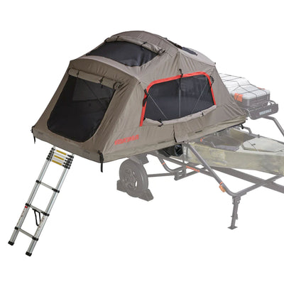 Yakima SkyRise HD Medium Heavy Duty 4 Season Rooftop Tent for 2 People, Tan
