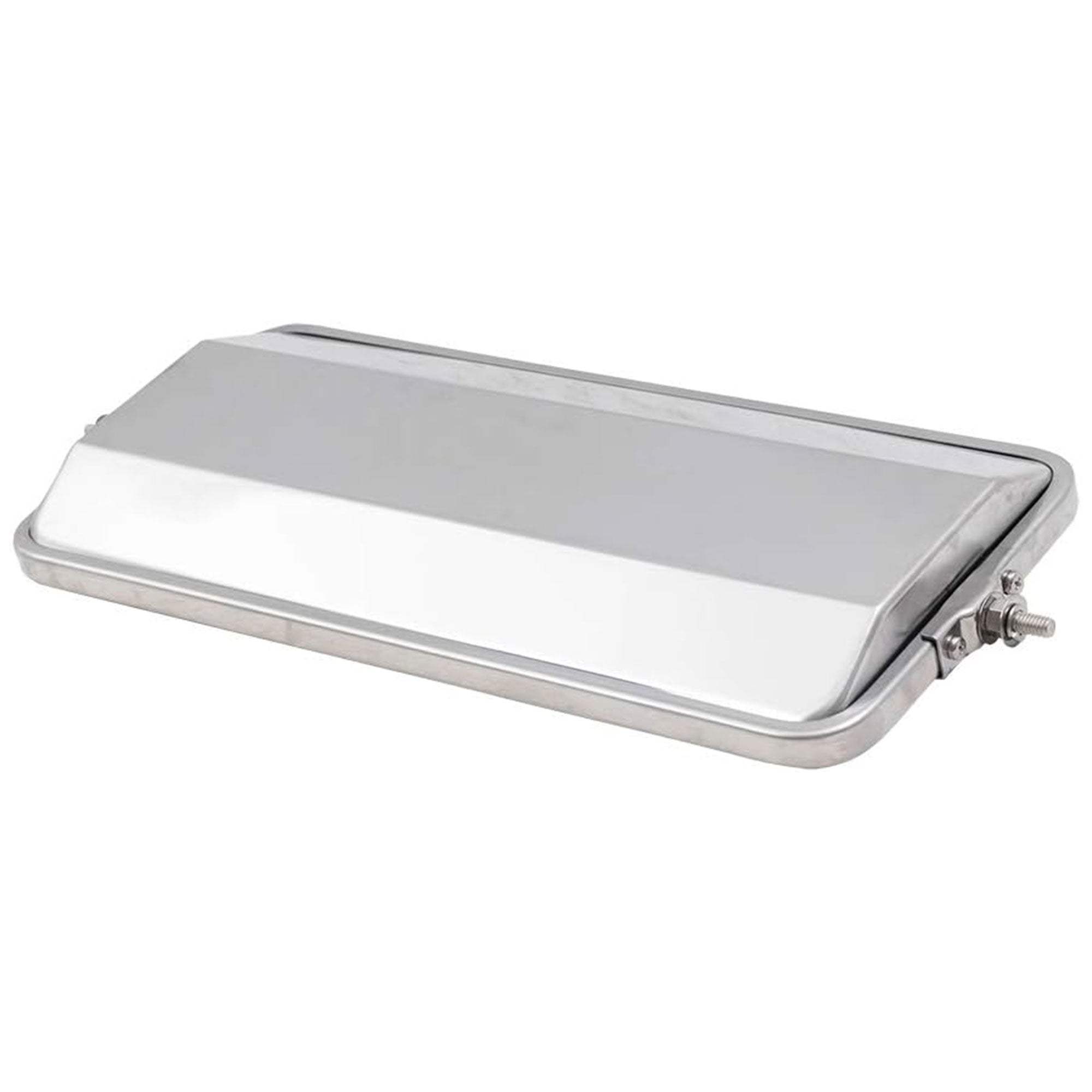 Brock Universal West Coast Stainless Steel Truck Side Mirror Head, 7" x 16"