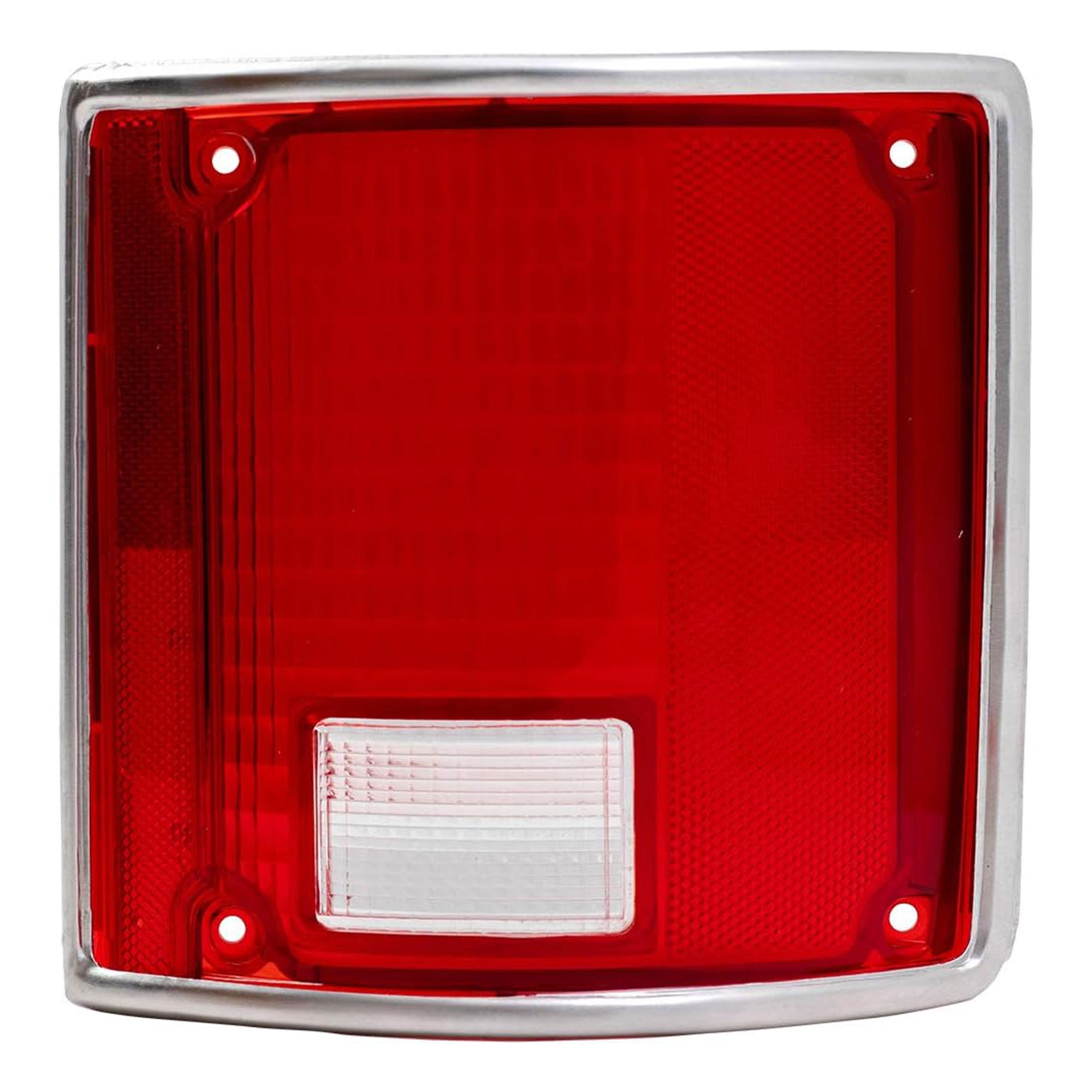Brock Replacement Tail Lamp Lens Set w/Chrome Trim for GMC & Chevrolet(Open Box) - VMInnovations
