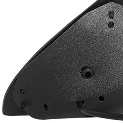 Brock Non Foldaway Textured Power Mirror Set for Ford Focus 00 to 07, Black