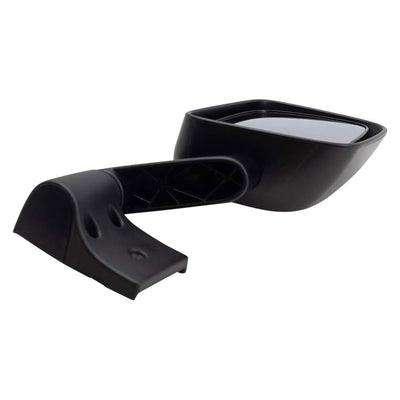 Brock Textured Replacement Manual Mirror for Jeep Wrangler 03-06, Black(Used) - VMInnovations