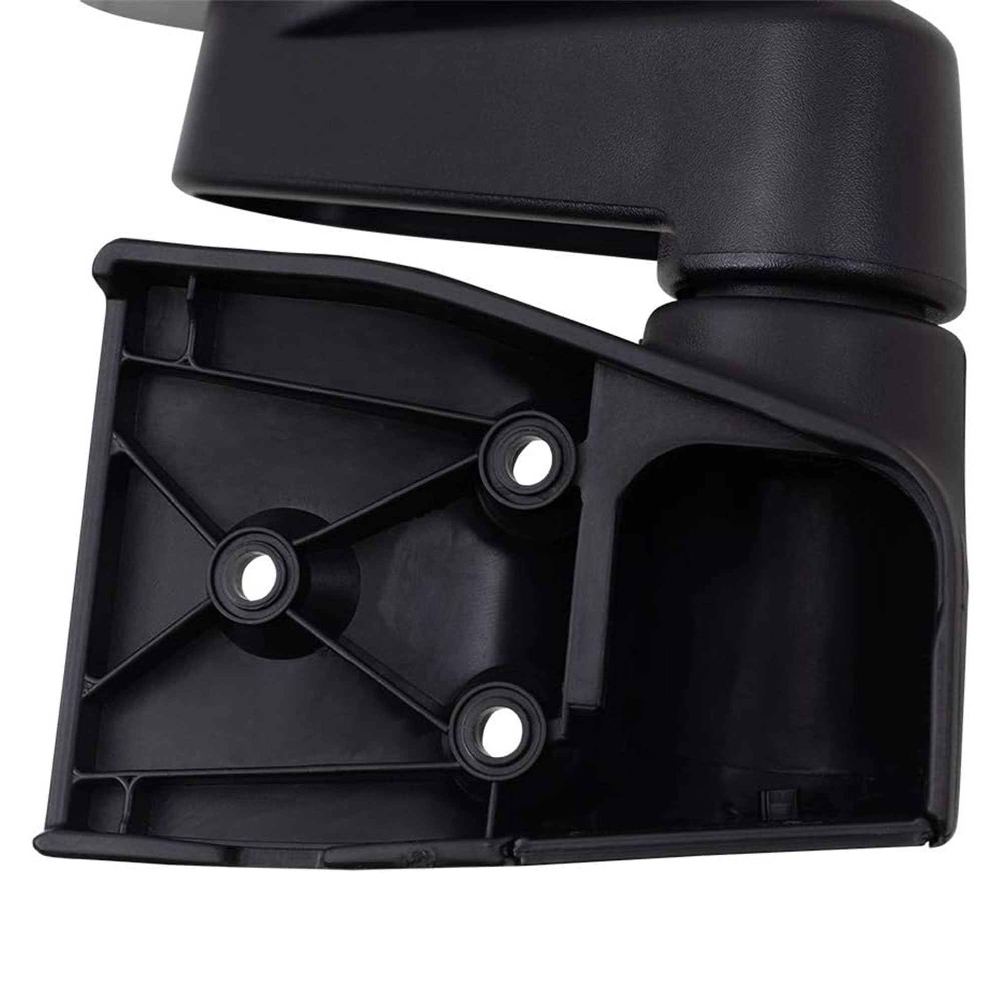 Brock Textured Replacement Manual Mirror for Jeep Wrangler 03-06, Black(Used) - VMInnovations