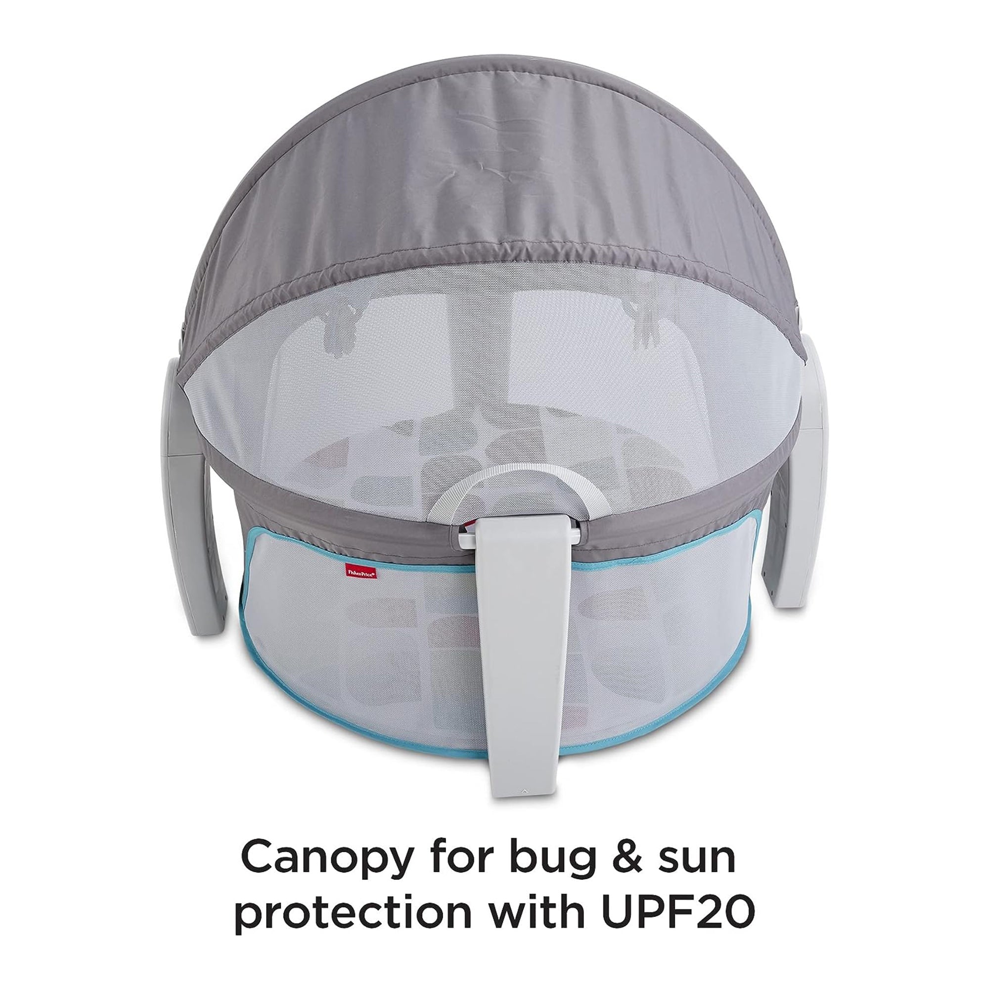 Fisher Price On the Go Baby Dome Portable Bassinet Play Space with Toys & Canopy - VMInnovations