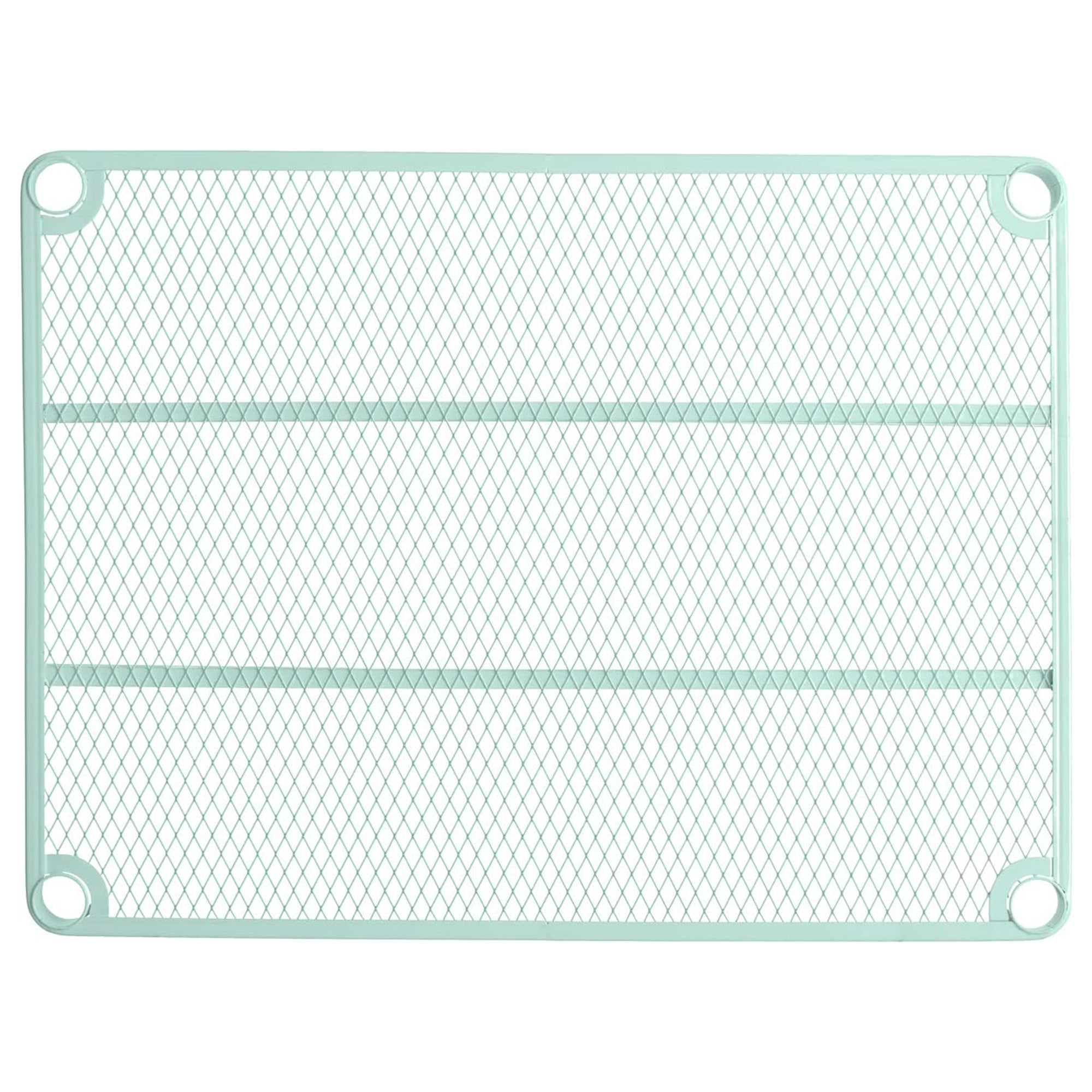 Design Ideas 3 Tier Full-Size Metal Storage Shelving Unit Rack, Green (Used) - VMInnovations