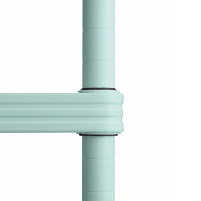 Design Ideas 5 Tier Full-Size Metal Storage Shelving Unit Rack, Sage (Open Box) - VMInnovations