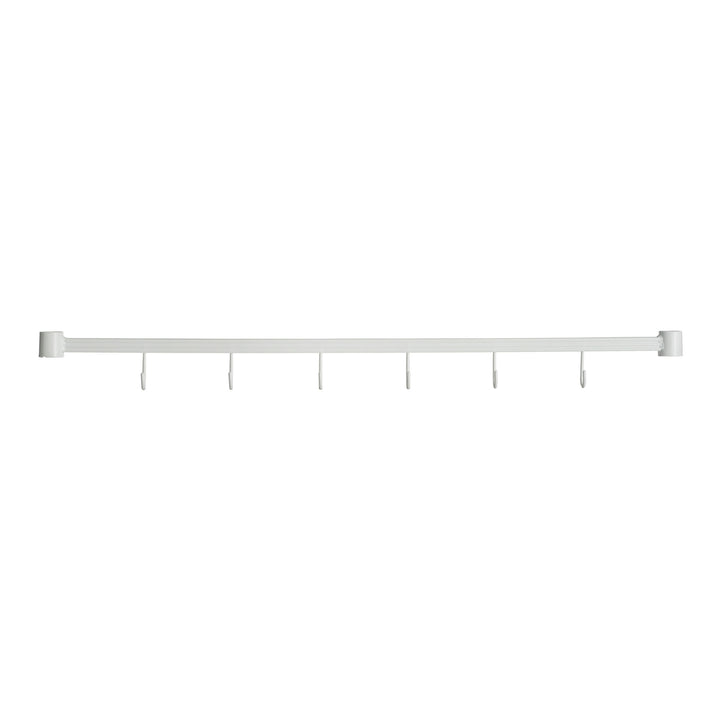 Design Ideas Metal Storage Utility Wood Top Shelving Unit Rack, White (Open Box) - VMInnovations