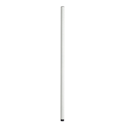Design Ideas Metal Storage Utility Wood Top Shelving Unit Rack, White (Used)