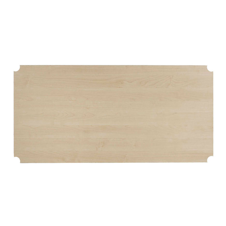 Design Ideas MeshWorks Metal Storage Wood Top Shelving Unit, Green (Open Box) - VMInnovations