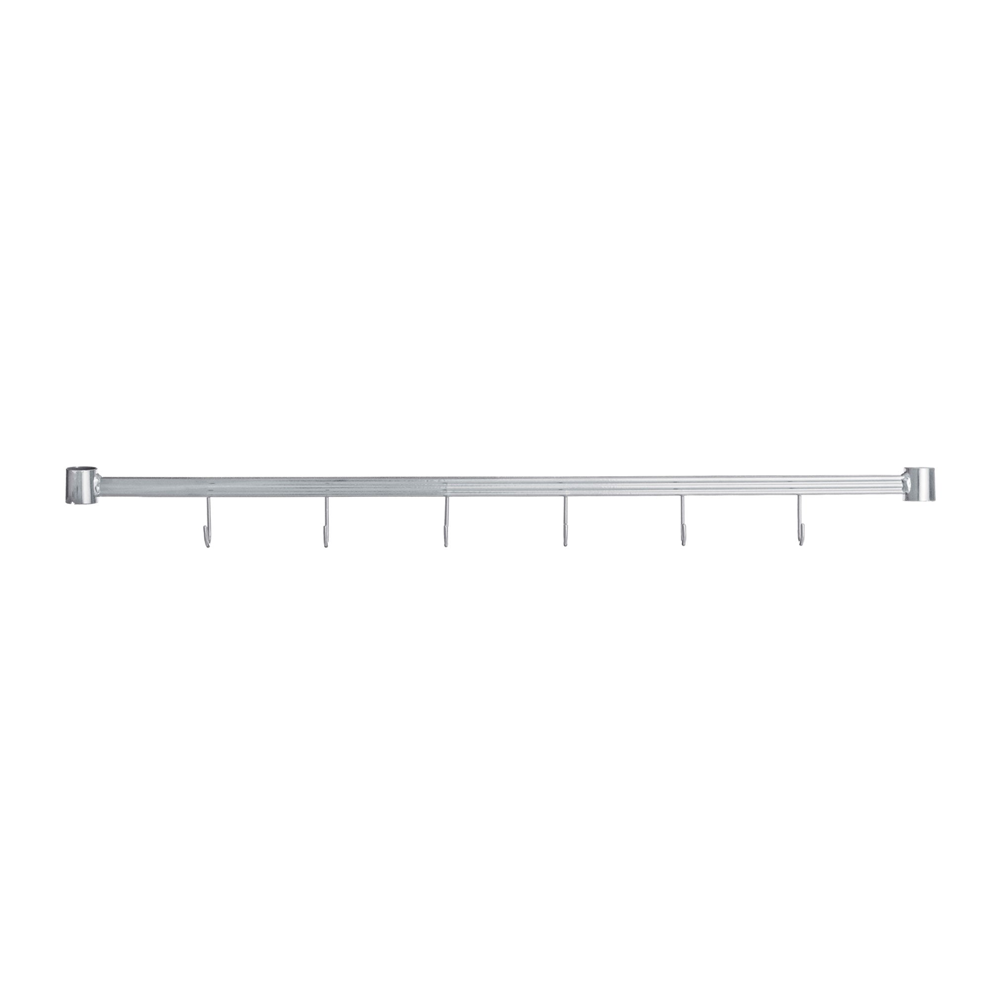 Design Ideas MeshWorks Metal Storage Wood Top Shelving Rack, Silver (Open Box)