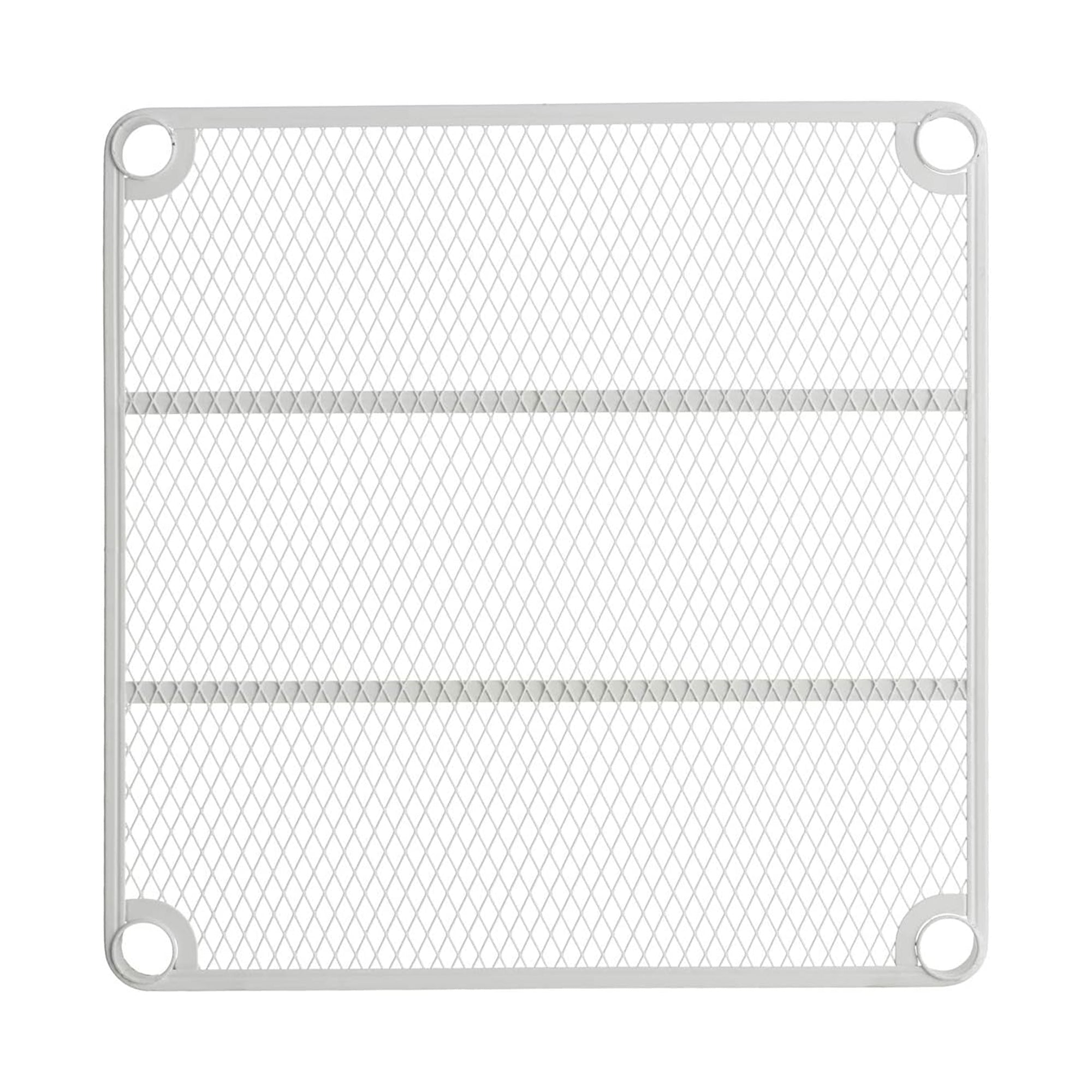 Design Ideas 6 Tier Tower Metal Storage Shelving Unit Rack, White (Used) - VMInnovations