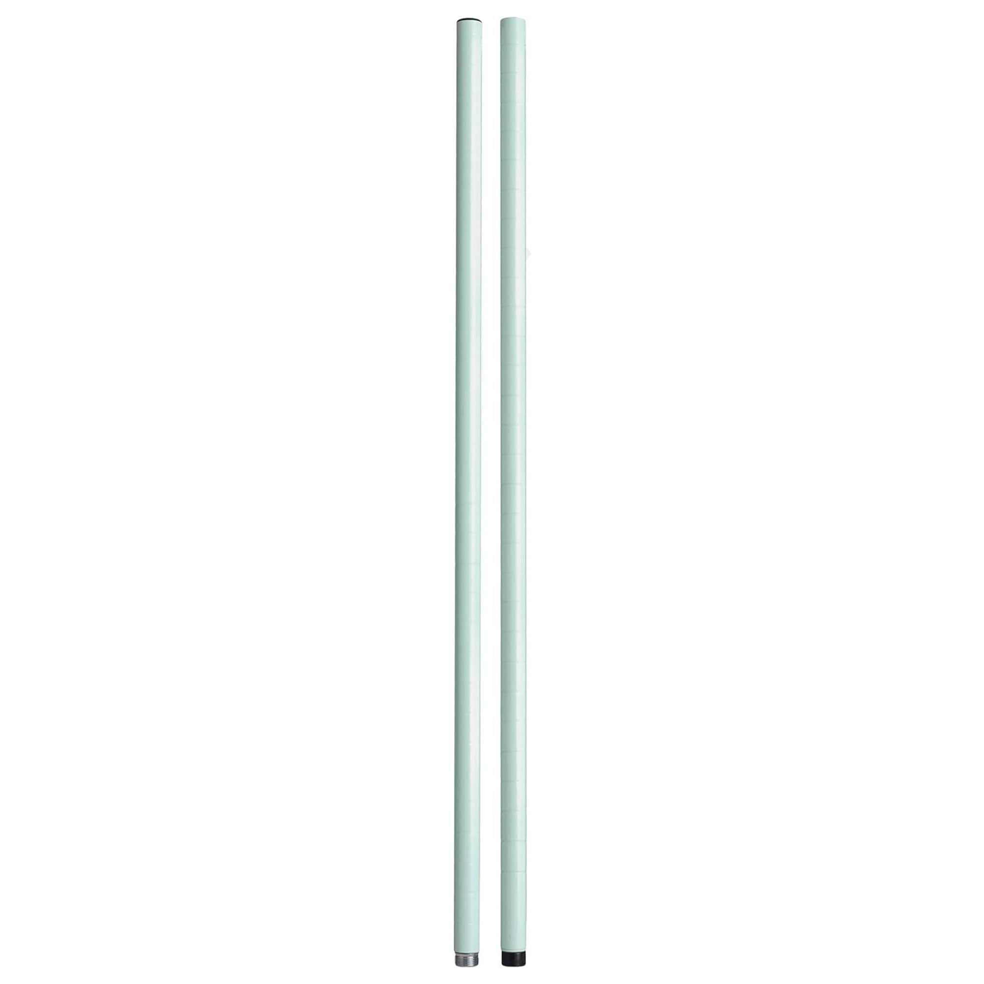 Design Ideas 6 Tier Tower Metal Storage Shelving Unit Rack, Green (Open Box)