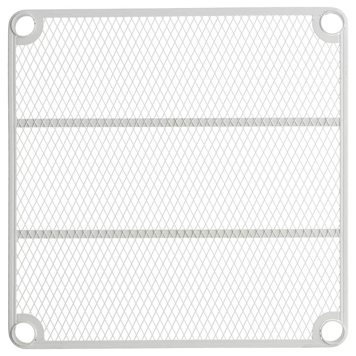 Design Ideas 3 Tier Tower Metal Storage Shelving Unit Rack, White (Used)