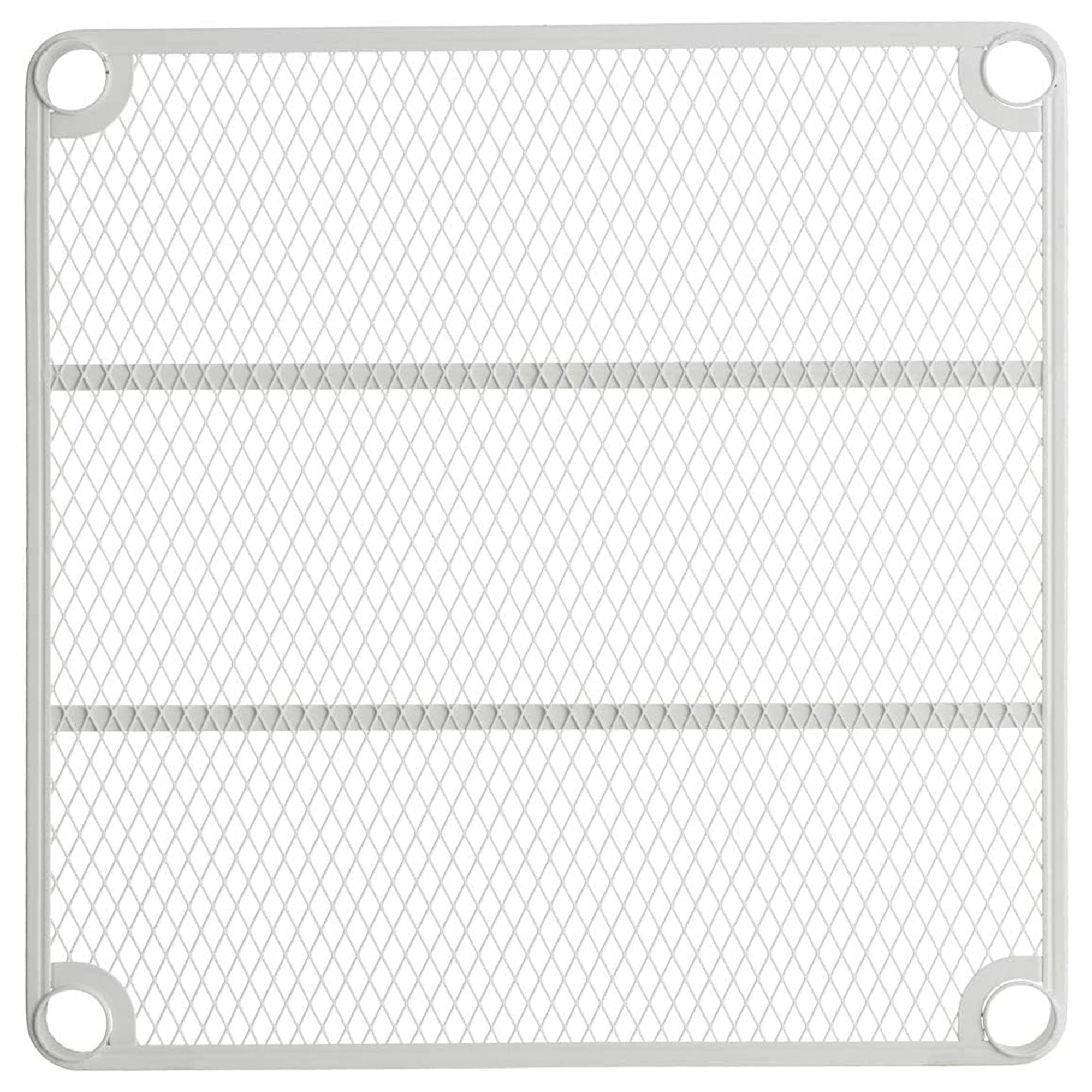 Design Ideas 3 Tier Tower Metal Storage Shelving Unit Rack, White (Used) - VMInnovations
