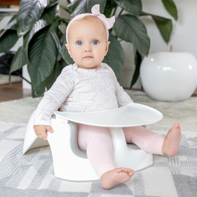 Bumbo Floor Seat LITE Combo with Detachable Feeding Playtime Tray Accessory - VMInnovations