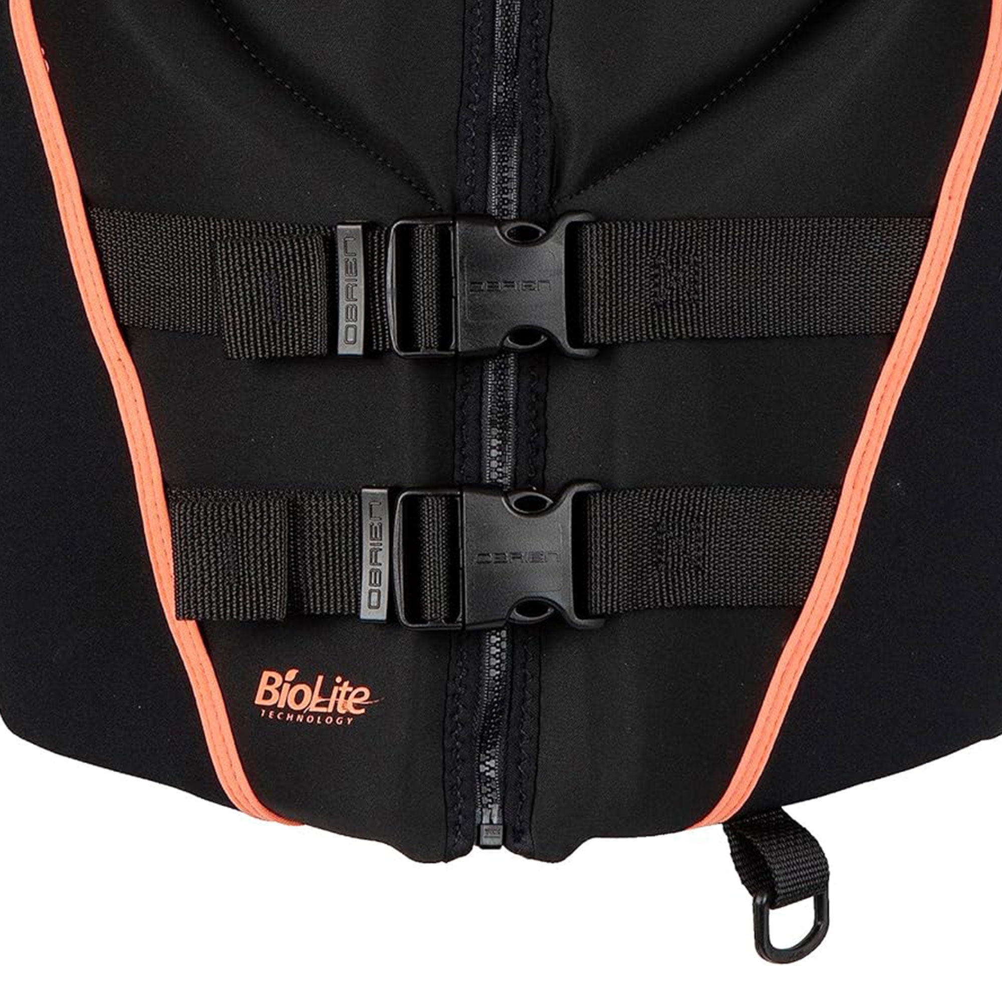 O'Brien Women's Traditional Life Jacket w/BioLite Construction, Coral (Open Box)