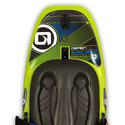 O'Brien Black Magic Kneeboard with Cable Actuated Retractable Fins and Hook - VMInnovations